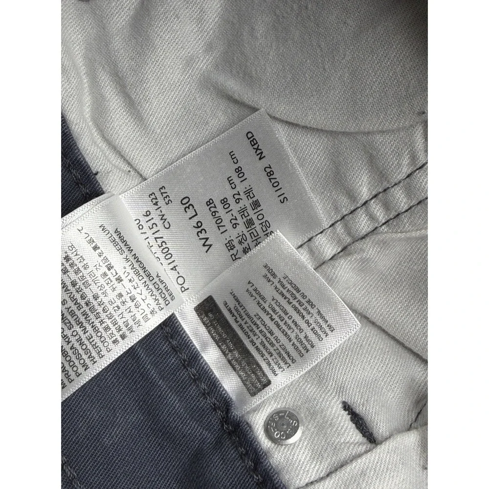 Levi's 514 Jeans Men's 36x30 Gray Slim Straight Leg Jeans